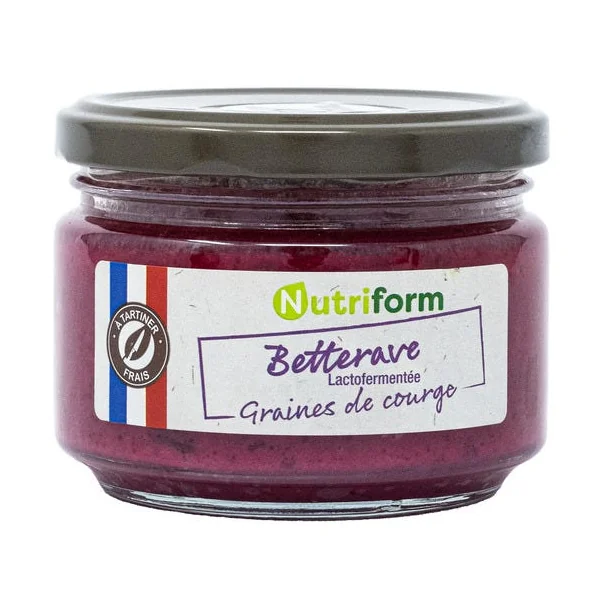 Tartinade lactofermentée betterave 190g