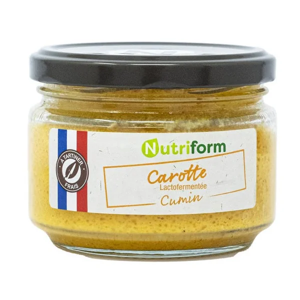 Tartinade lactofermentée carotte 190g