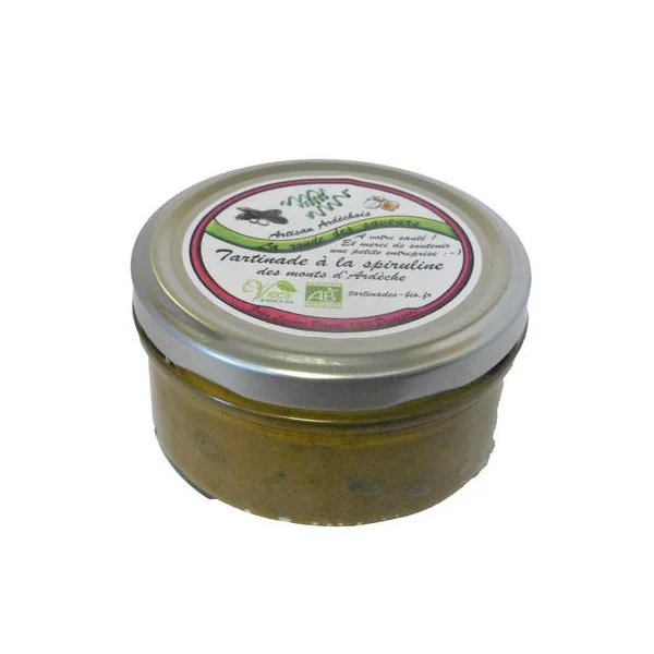 Tartinade à la spiruline des monts d'Ardèche