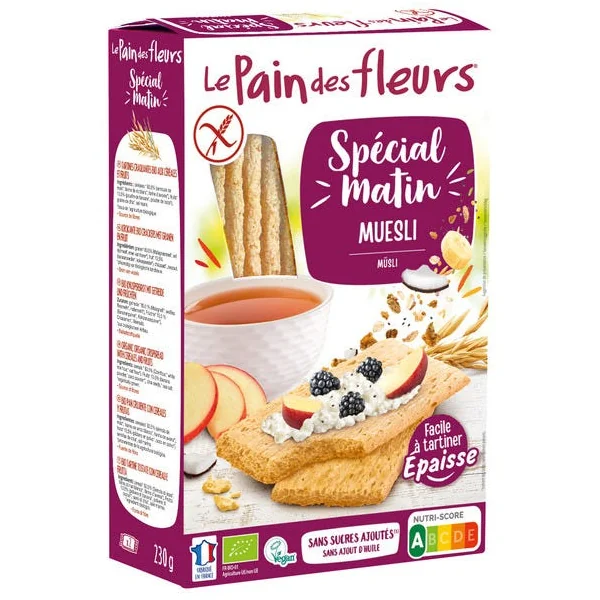 Tartine craquante épaisse muesli 230g