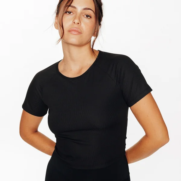 TEE-SHIRT DE SPORT NOIR