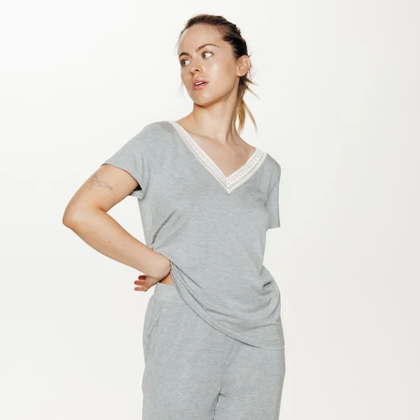 Tee-shirt manches courtes GRIS