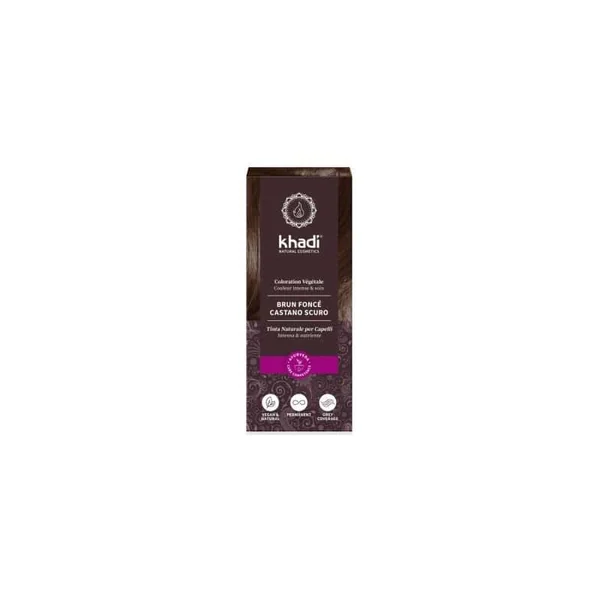 Teinture aux plantes brun fonce 100 gr