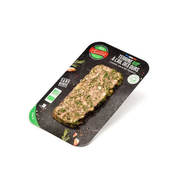 TERRINE A L'AIL DES OURS BIO