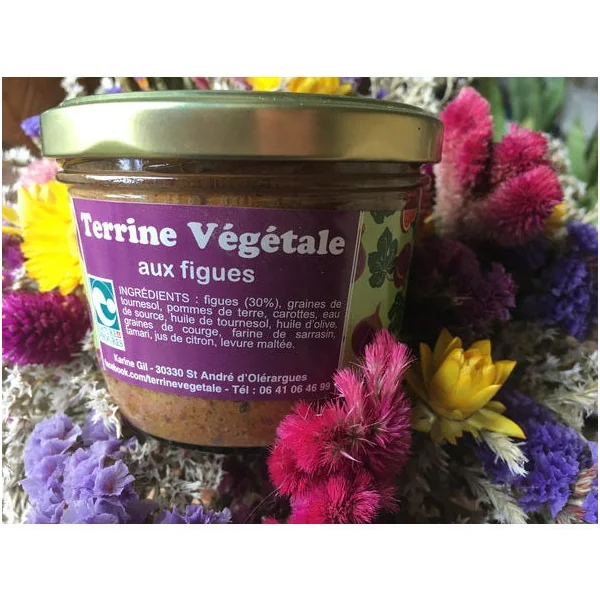 Terrine végétale aux figues