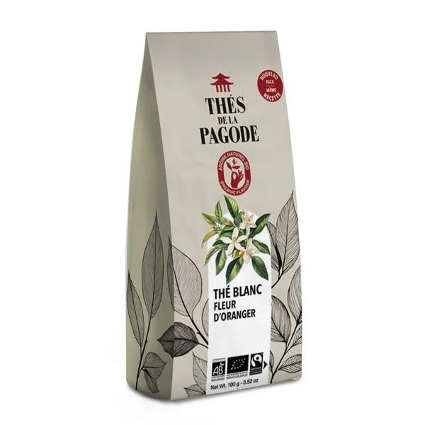 Thé blanc fleur d'oranger 100g