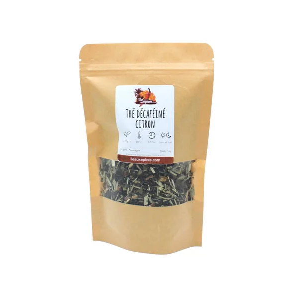 Thé décaféiné au citron