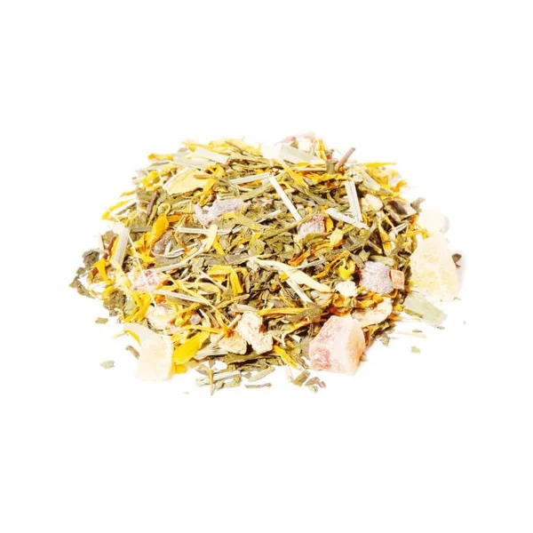 Thé glacé citron pêche