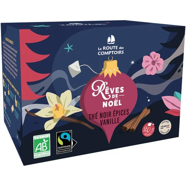 Thé noir Rêves de Noël 20x1,6g