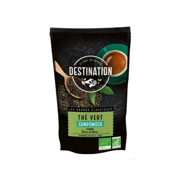 Thé vert Gunpowder Destination 200g