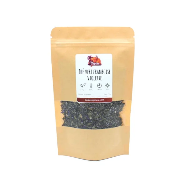 Thé violette et framboise