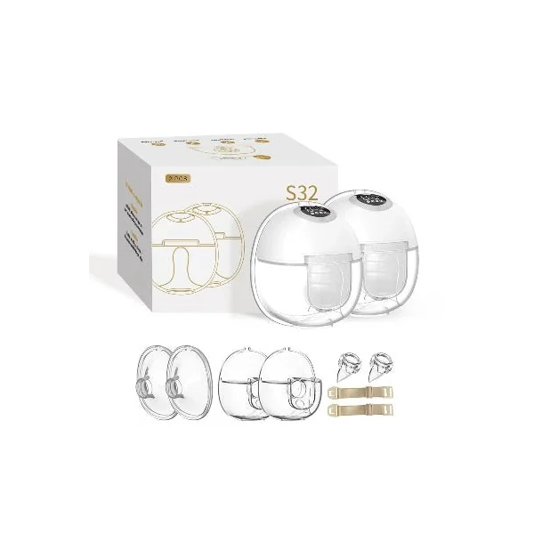 Tire-lait électrique duo-coque | Sans base chauffante