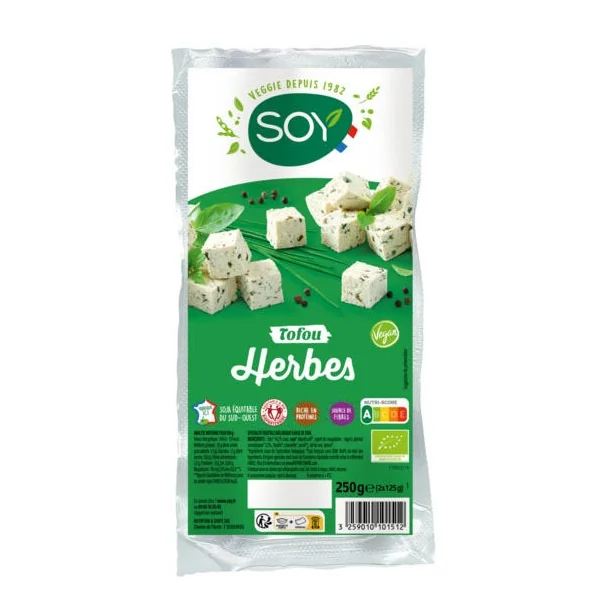 Tofou aux herbes 2x125g
