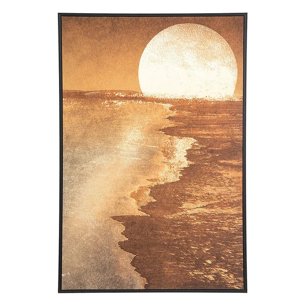 Toile imprimée soleil 60x90cm