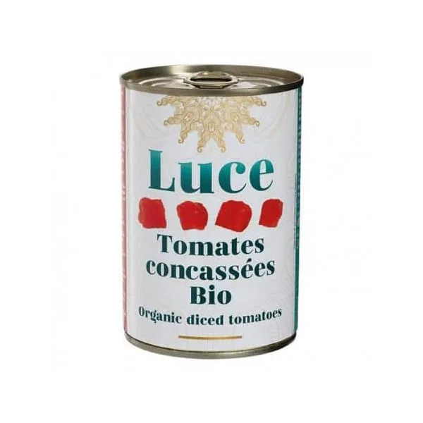 Tomates concassées bio Luce 400g