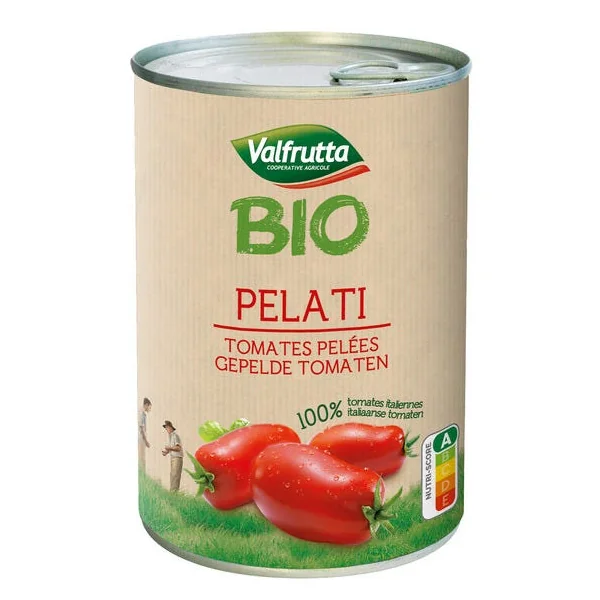 Tomates entières pelées 240g net égoutté