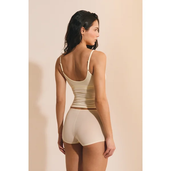 Top en microfibre avec brassière intégrée