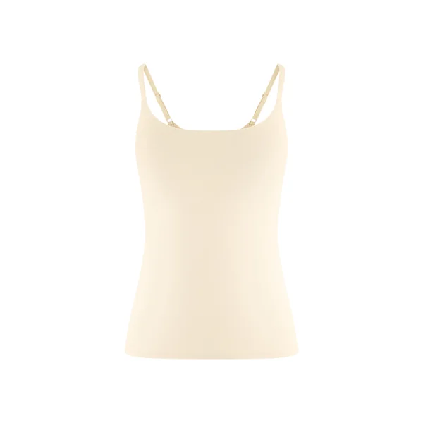 Top en microfibre avec brassière intégrée