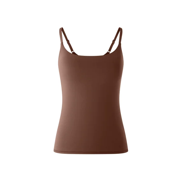 Top en microfibre avec brassière intégrée