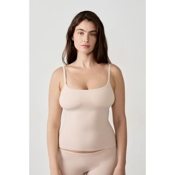 Top en microfibre avec brassière intégrée