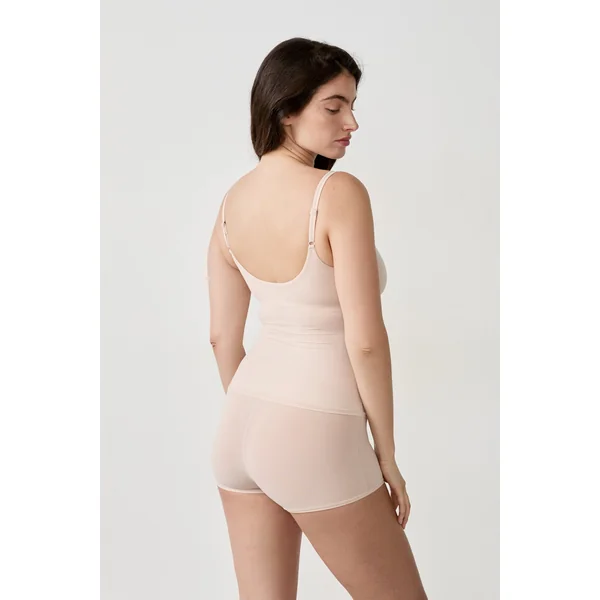 Top en microfibre avec brassière intégrée