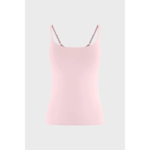 Top en microfibre avec brassière intégrée