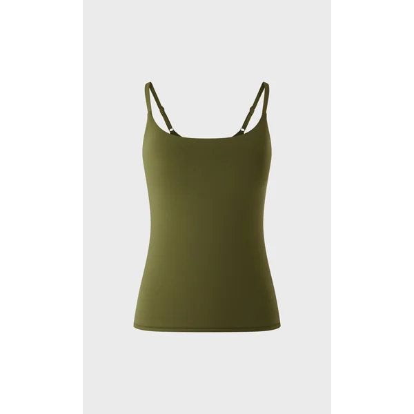 Top en microfibre avec brassière intégrée