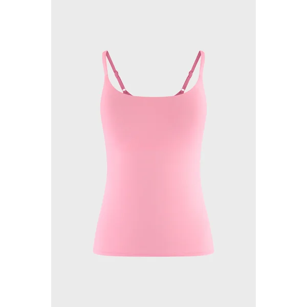 Top en microfibre avec brassière intégrée