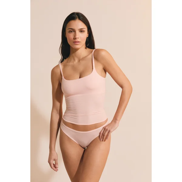 Top en microfibre avec brassière intégrée