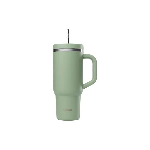 Travel cup iso inox vert tilleul 900ml