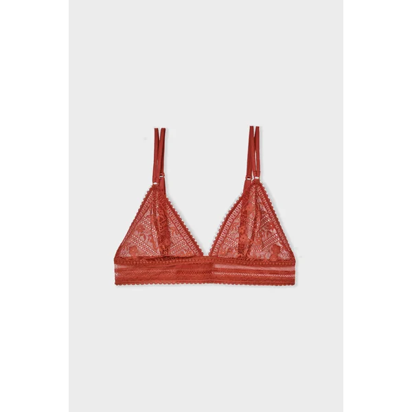 Triangle sans armartures en dentelle