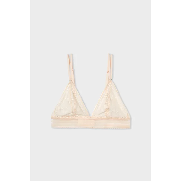 Triangle sans armartures en dentelle