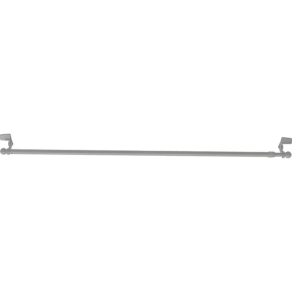 Tringle extensible autobloquante 50-80cm blanche D 9mm