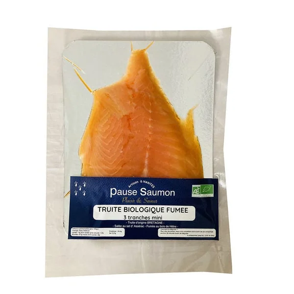 TRUITE FUMEE 100G 3 TRANCHES AB