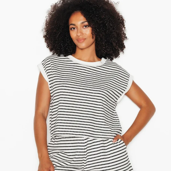 TSHIRT MANCHES COURTES MULTICO BLANC