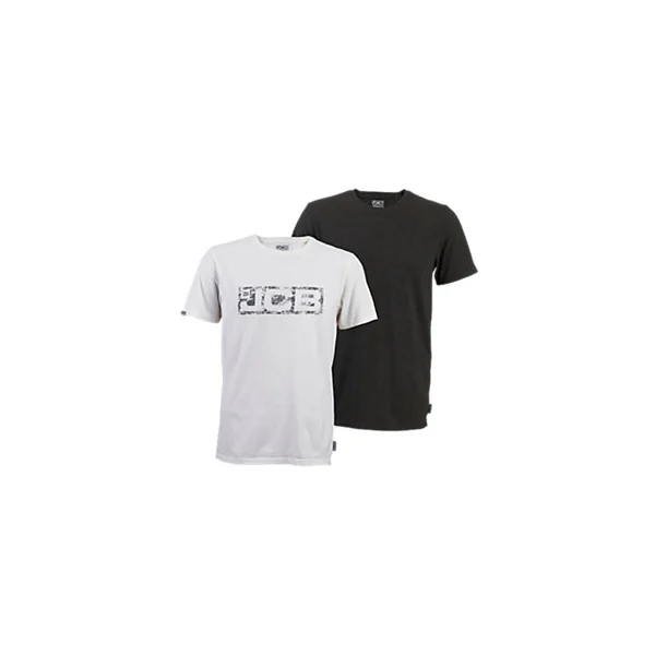 T-shirt vendu par 2 Gris et Blanc JCB Workwear XXL