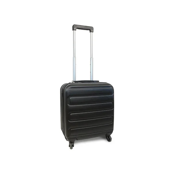 Valise cabine coque à roulettes noire 45x45x20cm