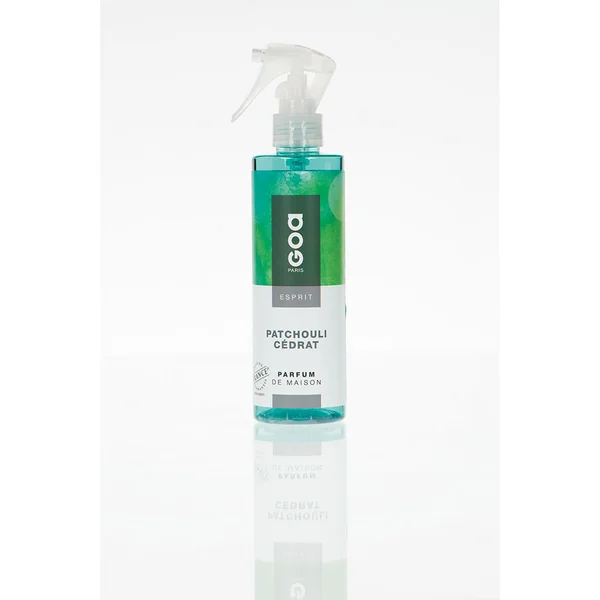 Vaporisateur parfum d'ambiance Esprit Patchouli cédrat 250ml - GOA