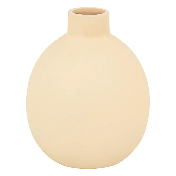 Vase déco RILY dolomite beige clair H 18cm