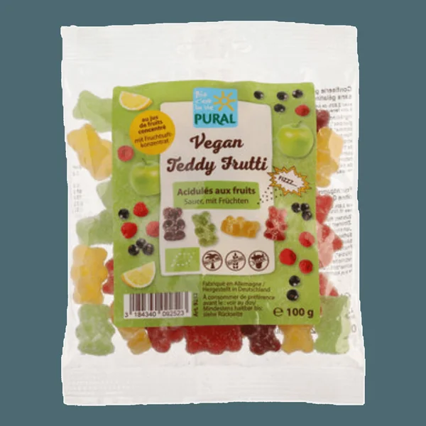 Vegan Teddy Frutti - Oursons acidulés