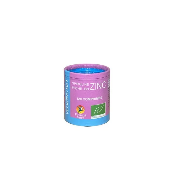 Vegizinc spiruline (120 comprimés) 60g