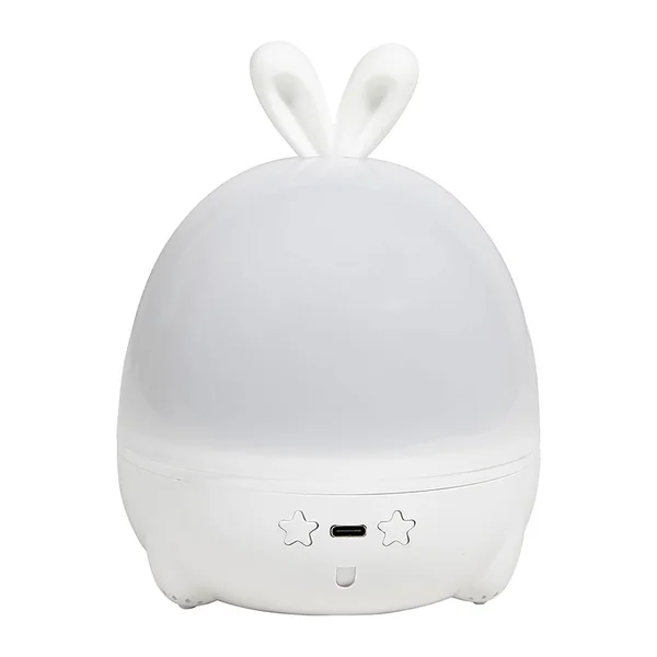 Veilleuse lapin blanc à piles H 15.7cm