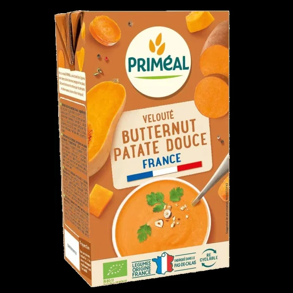 Velouté butternut patate douce Priméal 1L