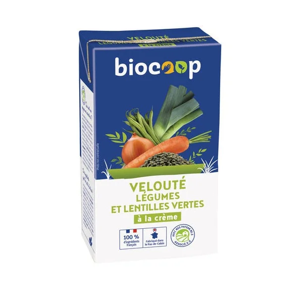 Velouté légumes et lentilles 1L