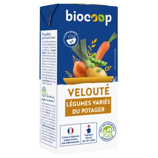 Velouté légumes variés du potager 30cl