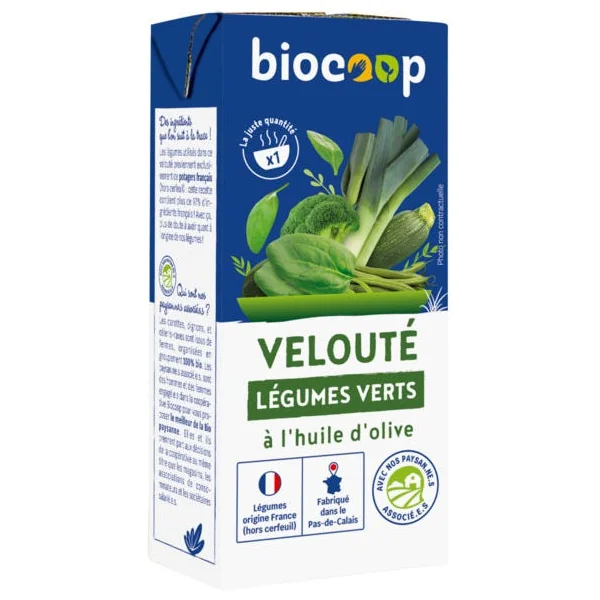 Velouté légumes verts 30cl