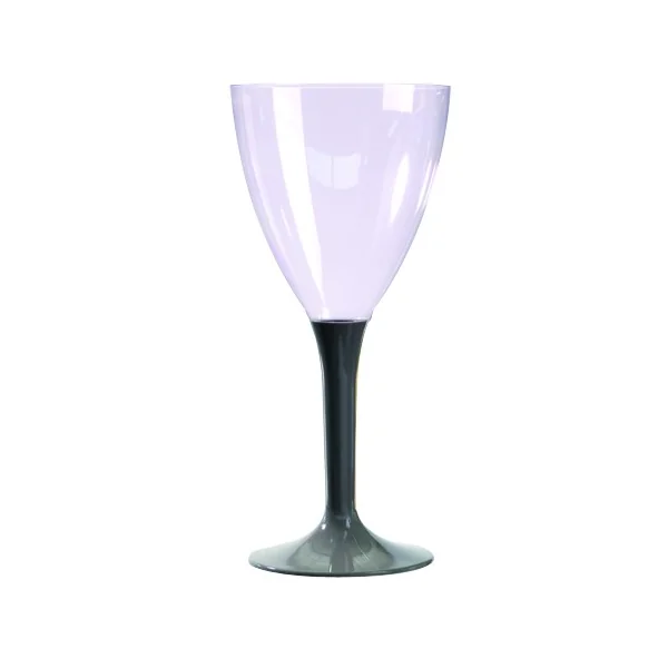 VERRE A VIN PLASTIQUE TAUPE