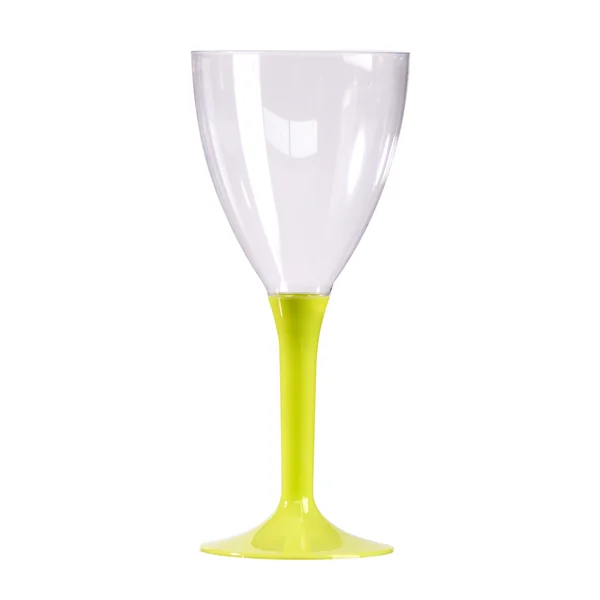 VERRE A VIN PLASTIQUE VERT ANIS