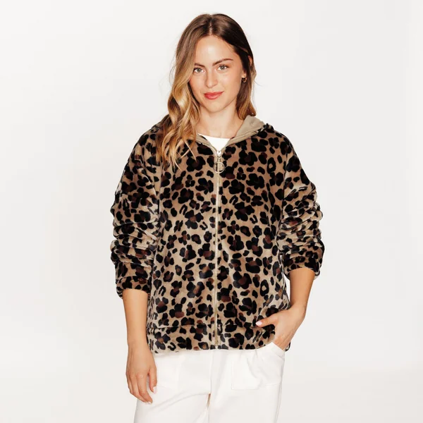 VESTE MULTICO MARRON