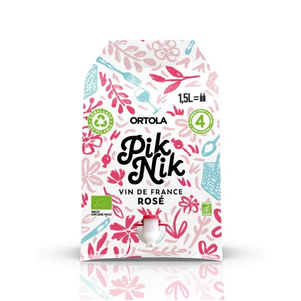 Vin de France rosé Pik Nik 1,5L